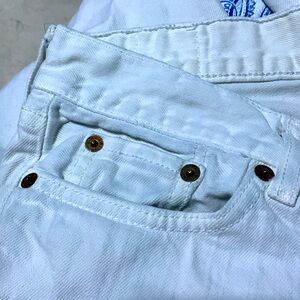 Lucky Brand Women’s White Cropped Jeans